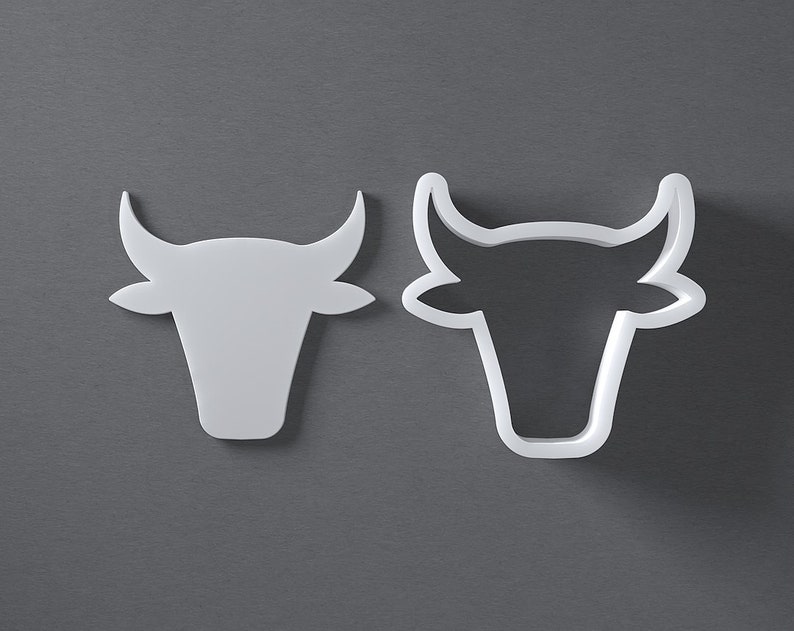 Cow Head Cookie Cutter From Mini to Large Farm Animal Etsy