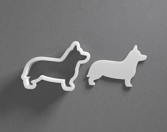 Corgi Cookie Cutter & Dog Breed Polymer Clay Earring, Pottery Tool