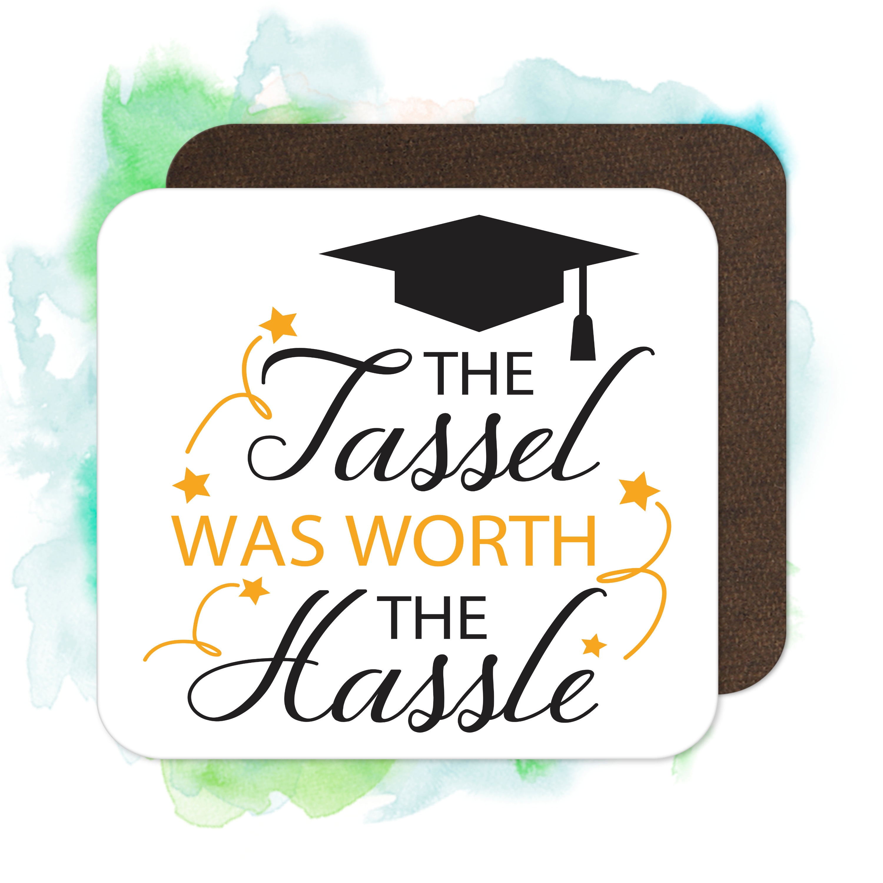 GraduationMall - Fascia Per Laurea, Stola Laurea, Classe 2023, Con Scritta In Lingua Inglese I Graduated Nero Taglia Unica 114125956