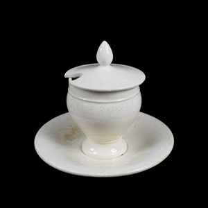 French Antique Mustard Pot Louis Niel