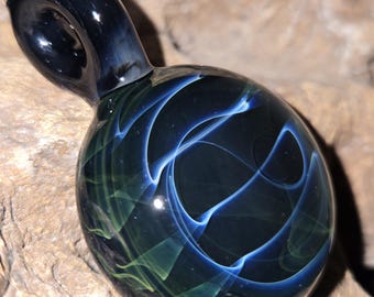 Gold & Silver Fume Layered Chaos Pendant