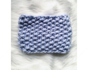 Hannah Snood Kids Periwinkle / Tejido snood / Kid'snood / Purple Snood / Blue Snood