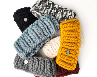 Abi diadema tamaño del niño / diadema de punto / hecho a mano / diadema / niños