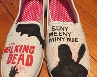 The Walking Dead Inspired Shoes Featuring Negan