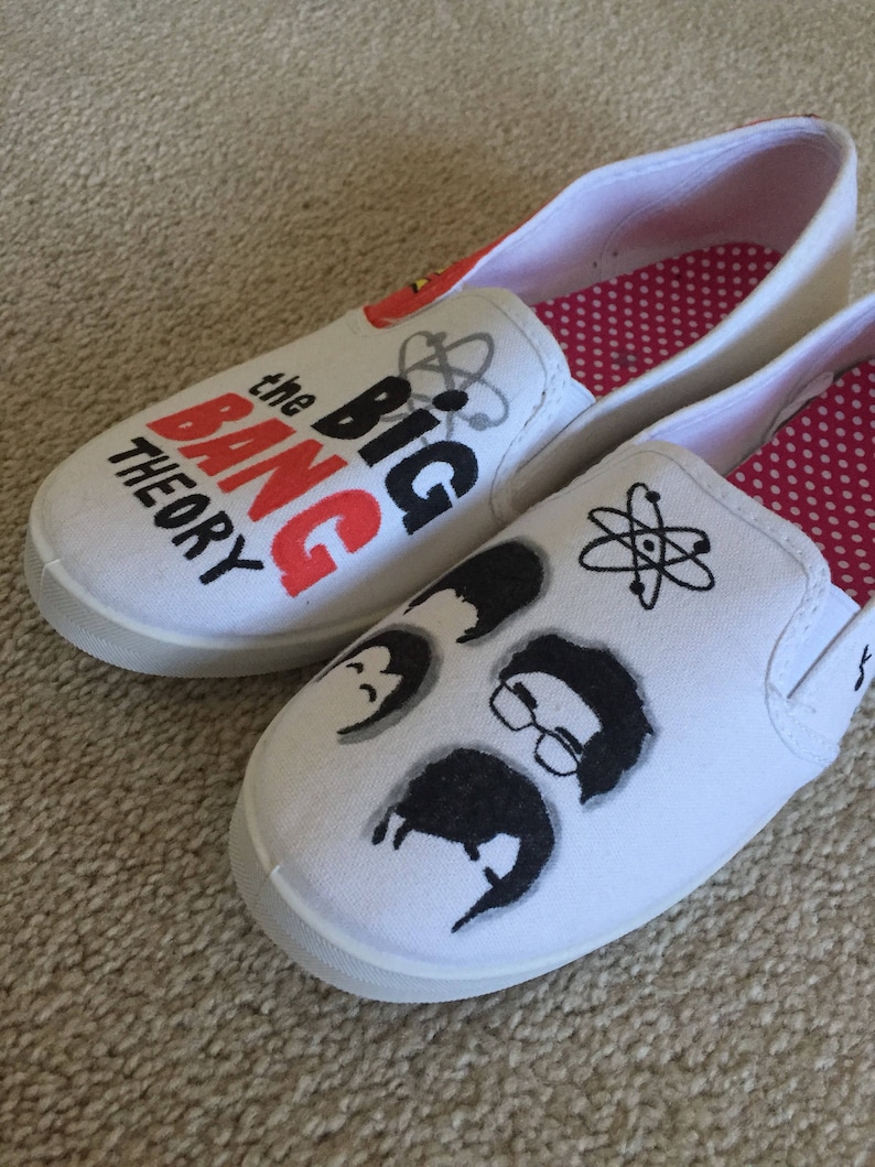 PRICE DROP ** The Big Bang Theory Handmade Shoes