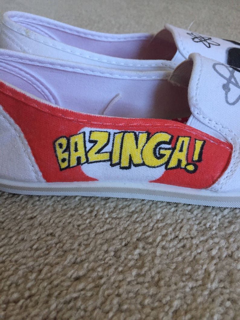 PRICE DROP ** The Big Bang Theory Handmade Shoes