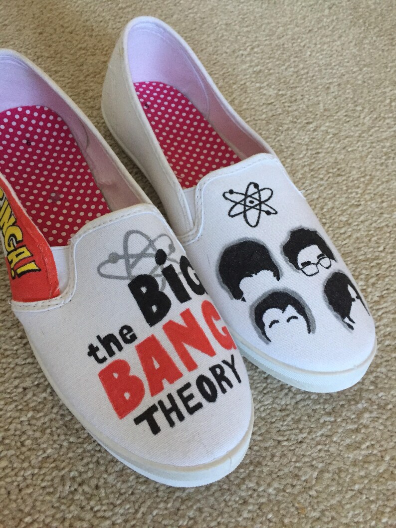 PRICE DROP ** The Big Bang Theory Handmade Shoes