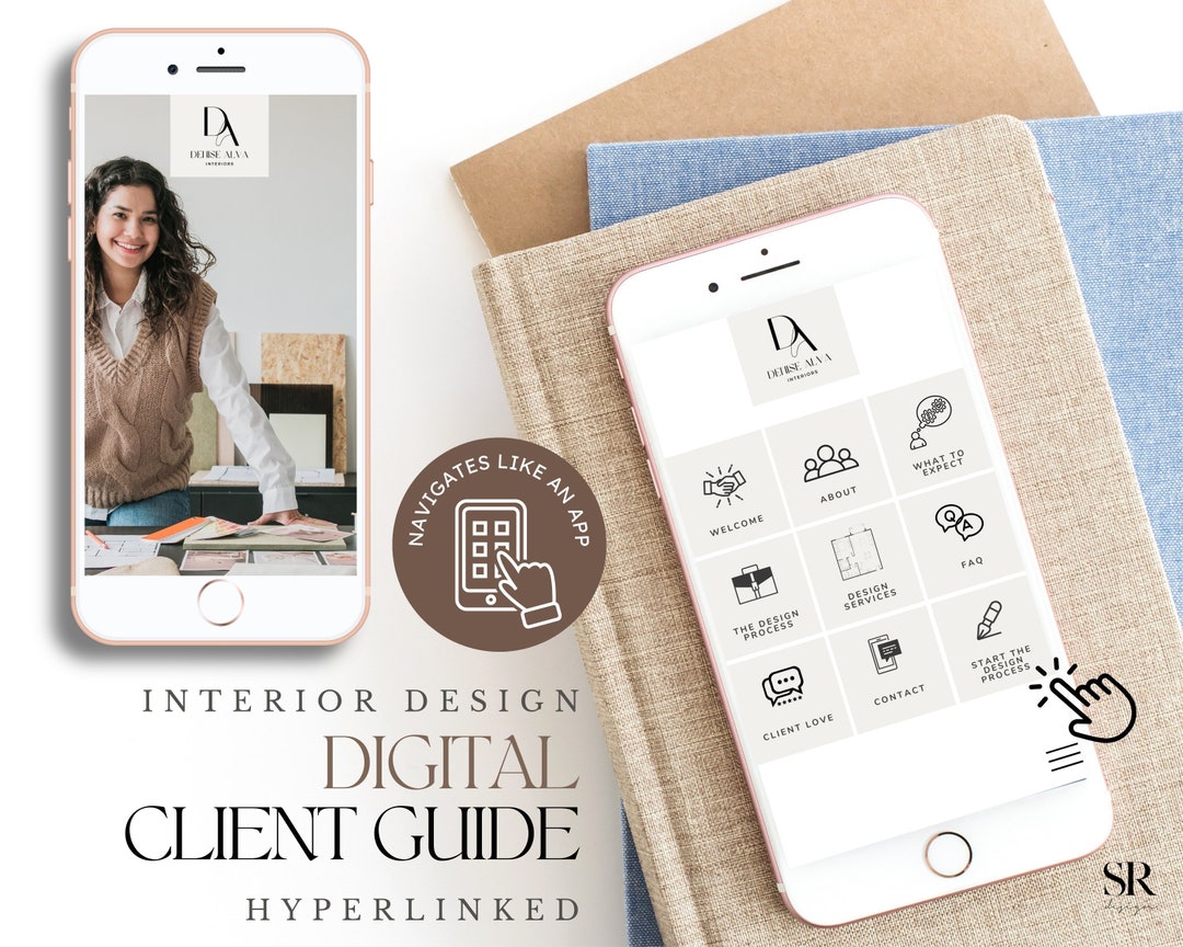 Digital Interior Design Client Guide Mobile Optimized, Interactive ...