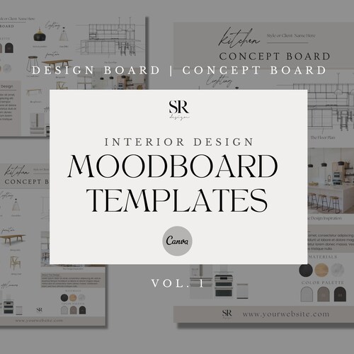 Home Decor Product Shopping List Template for Interior Etsy