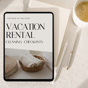 Printable Airbnb cleaning checklists and property management templates for vacation rentals. Easy-to-use maintenance checklists ideal for hassle-free rental management and organization.
