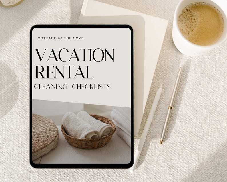 Printable Airbnb cleaning checklists and property management templates for vacation rentals. Easy-to-use maintenance checklists ideal for hassle-free rental management and organization.