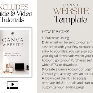 Interior Design Website Template | Portfolio & Services Sales Page for Designers, Decorators and Home Stagers image 5