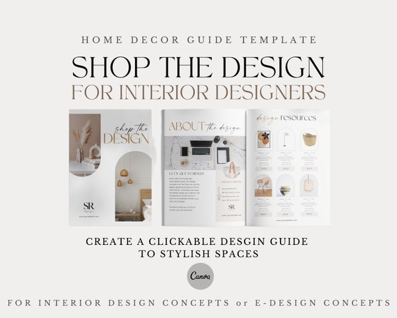 Home Decor Shopping List Template for Interior Designers - Etsy ...
