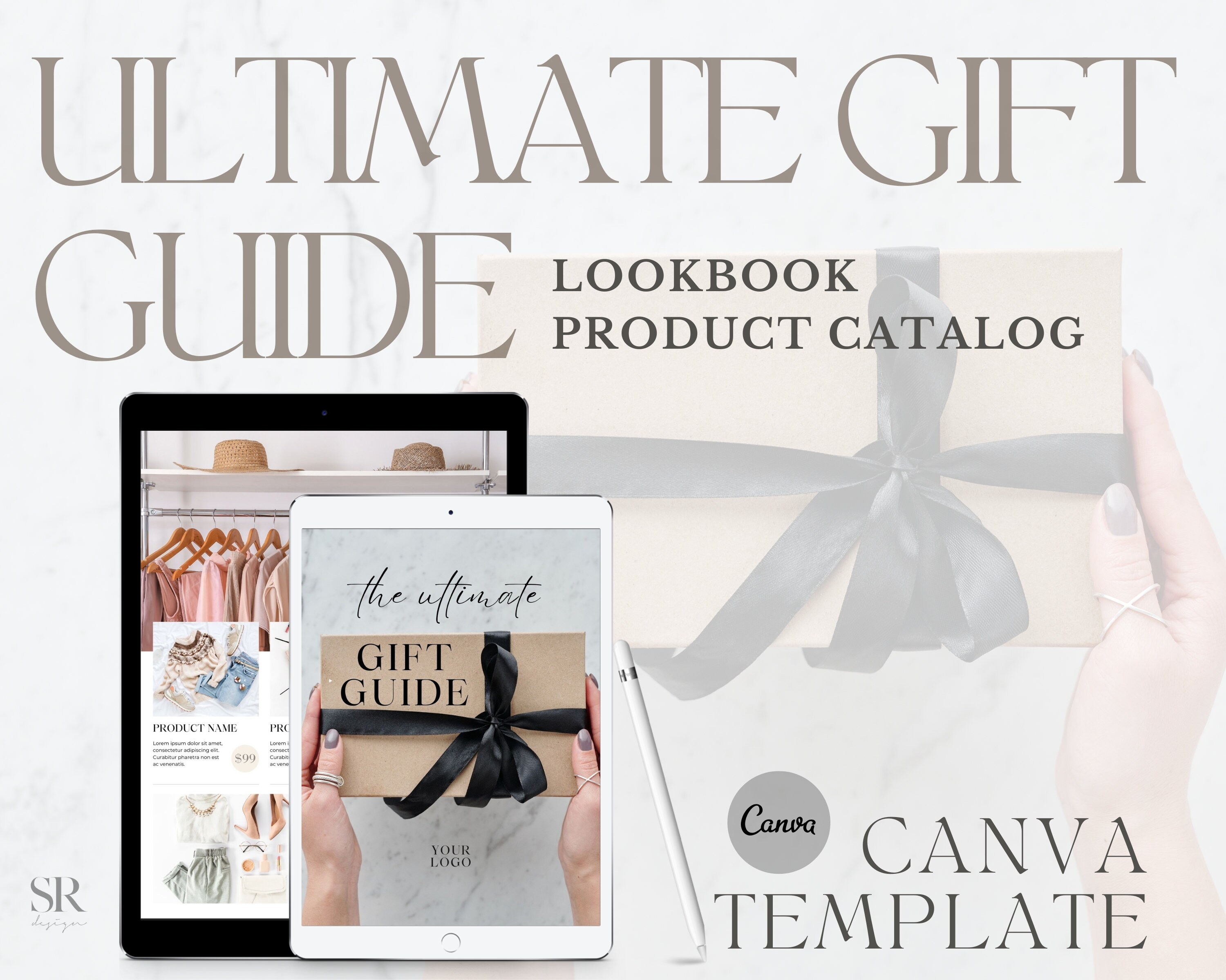 Look Book Product Catalog Template Shopping Guide Digital - Etsy