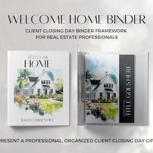 不動産ウェルカムホームバインダー - 不動産業者のための顧客締結体験
