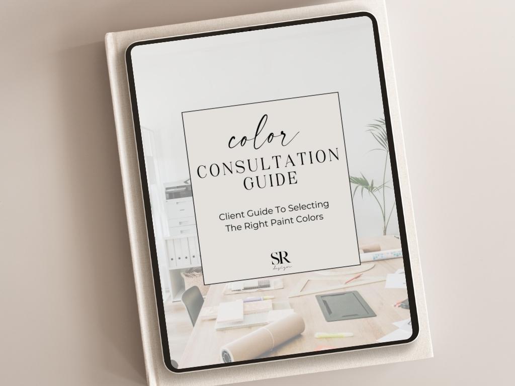Interior Design Paint Color Consultation Template | Client Color Guide ...