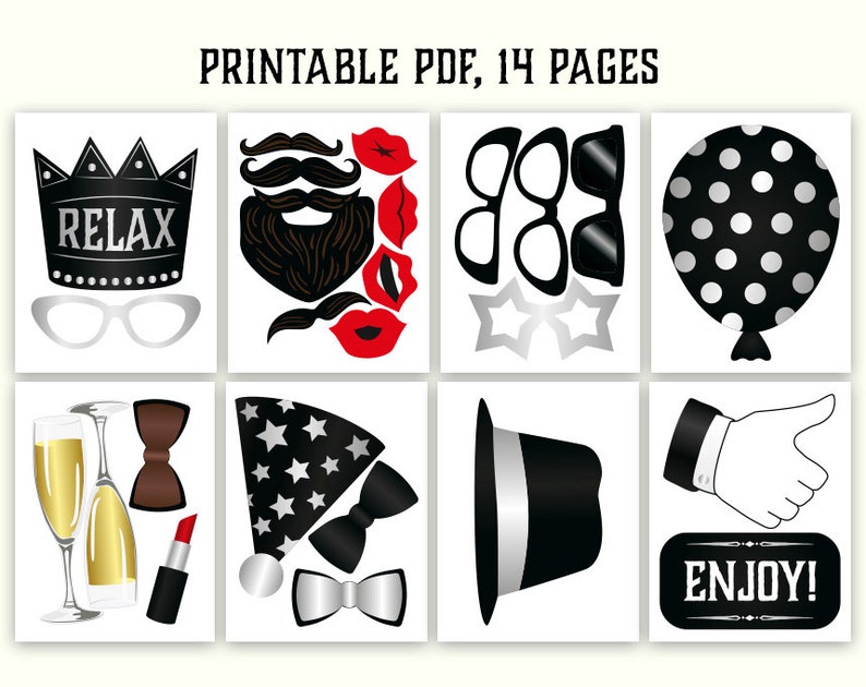 Retirement Photo Booth Props: Printable PDF. Retirement Party - Etsy India