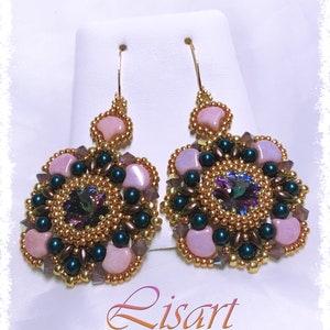 A Kind Of Magic earrings PDF pattern