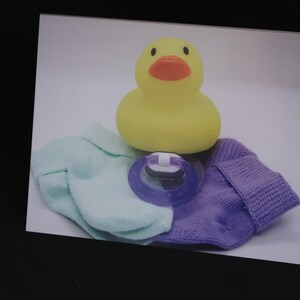 Tarjetas de agradecimiento para regalos de bebé, baby shower, 8 tarjetas, madre para ser, padres para ser, pato de goma, bebé, nuevo bebé