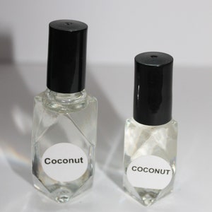 Fragrance Oil, Coconut Oil, Coconut Fragrance Oil, Protection, Used in Spells, Rituals, Boost Energy.