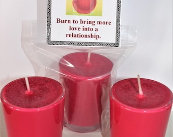 Love Candle, Get More Love, Bring More Love into a Relationship, Apple Candle, Intention Candle, Fragrance Candle, Soy Candle.