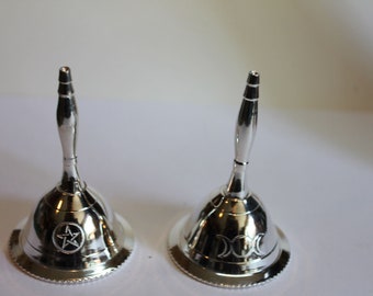 Altar Bell, Wicca Altar Bell, Wicca Bells, Rituals, Temple.