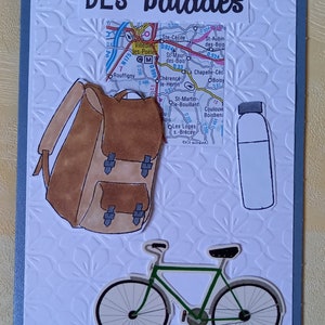 Carte Des Balades .... Ensemble /Carte faite main/ Carte scrapbooking