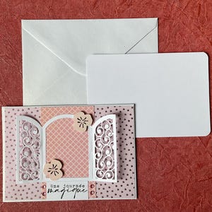 Carta romantica Un giorno magico, carta scrapbooking
