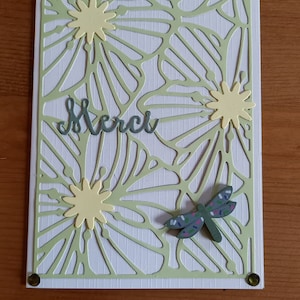 Spring card Thank you / Scrapbooking card/ Spring card/ Thank you card