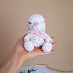 Amigurumi bunny, Crochet bunny, Amigurumi rabbit, crochet rabbit, stuffed bunny, cotton crochet bunny