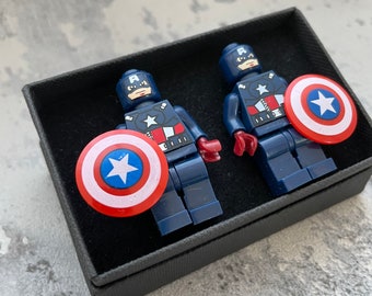 Superhero Cufflinks, America