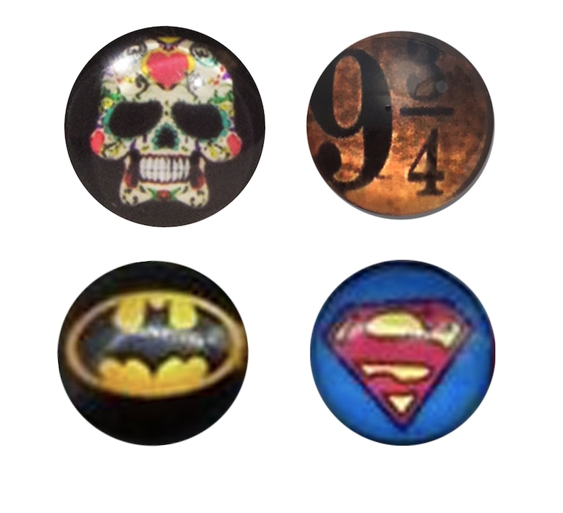 perfect for superhero fans Batman round silver plated cufflinks quality barrel design comes gift boxed Choice of design