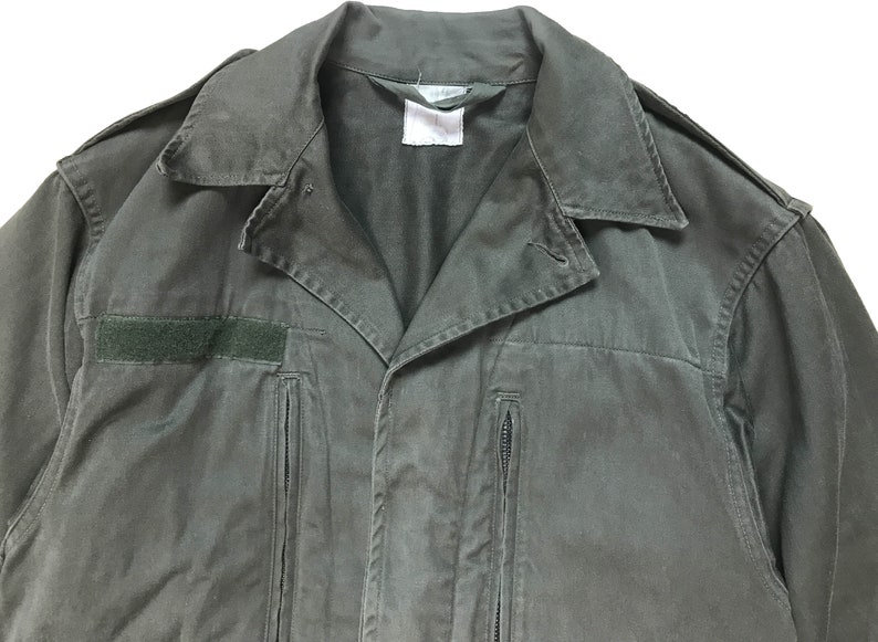 1969 french army field jacket / M64 khaki olive green combat | Etsy