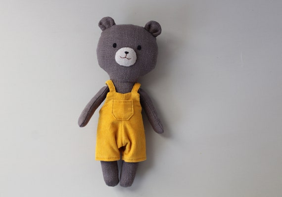 organic stuffed bear