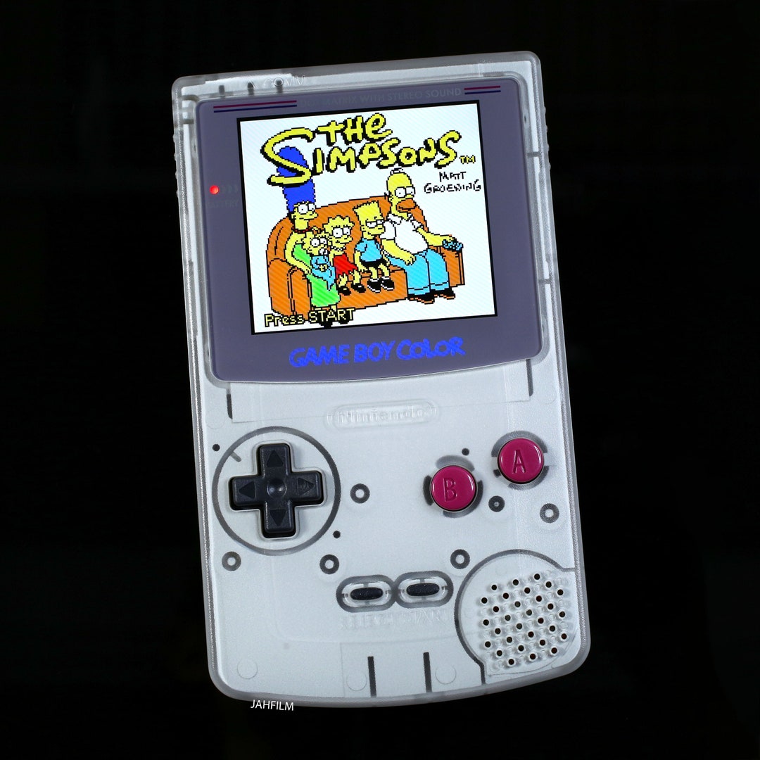 Custom Backlit Gameboy Color DMG Edition IPS LCD Etsy
