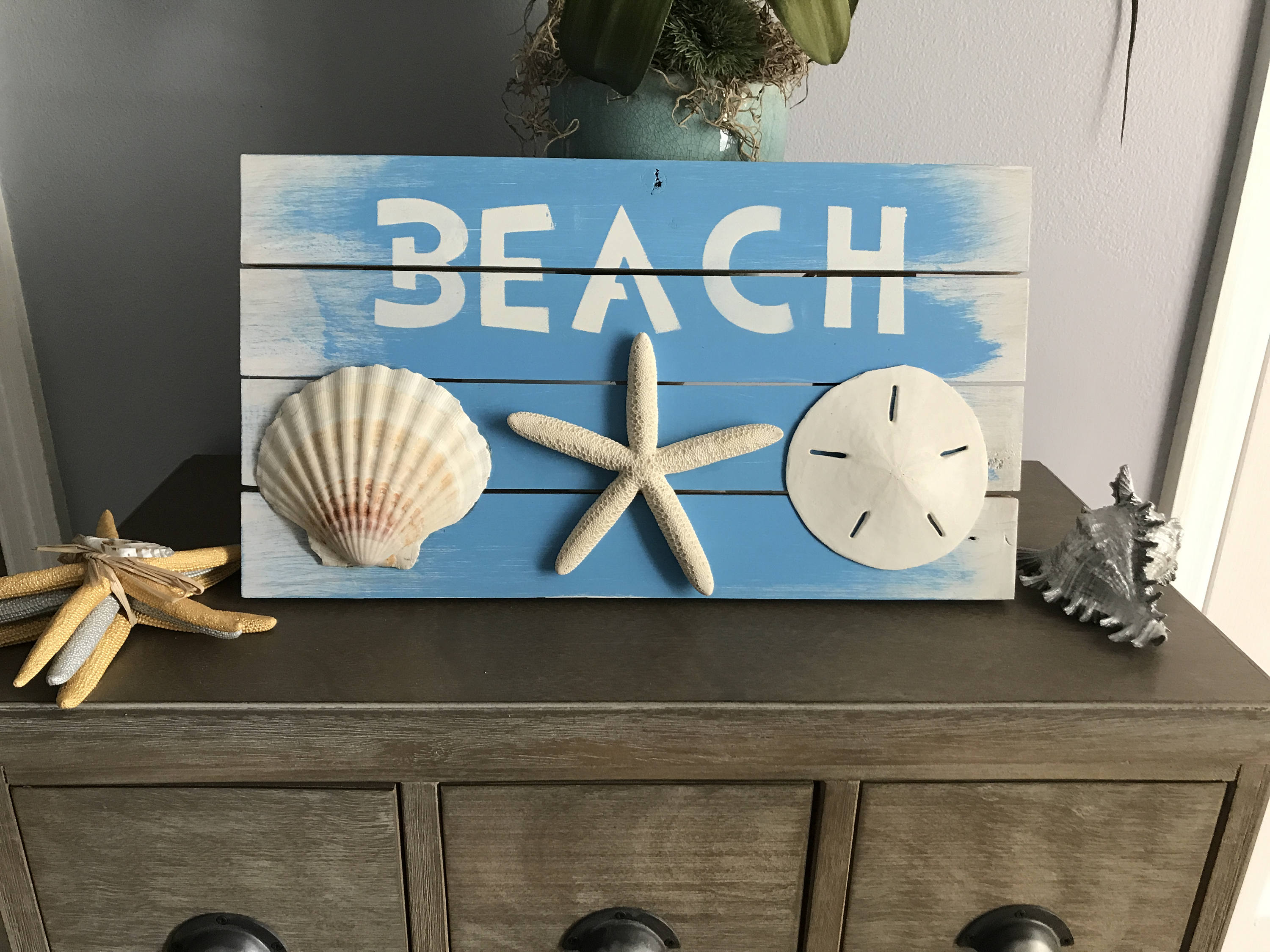 Wood Beach Signs Bathroom Decor Wood Nautical Decor Wood ...