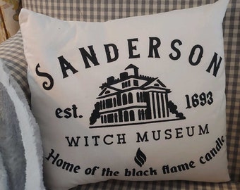 Sanderson Witch Museum Pillow Cover
