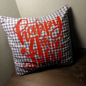 Happy 4th of July - Pillow Cover