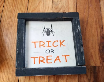 Trick or Treat Sign