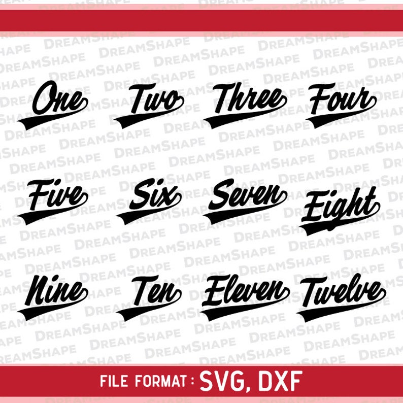 Free Free Baseball Numbers Svg 727 SVG PNG EPS DXF File