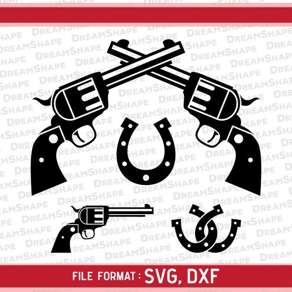 Download Double Gun SVG Files Cowboy Gun SVG Files Cowboy Pistol ...