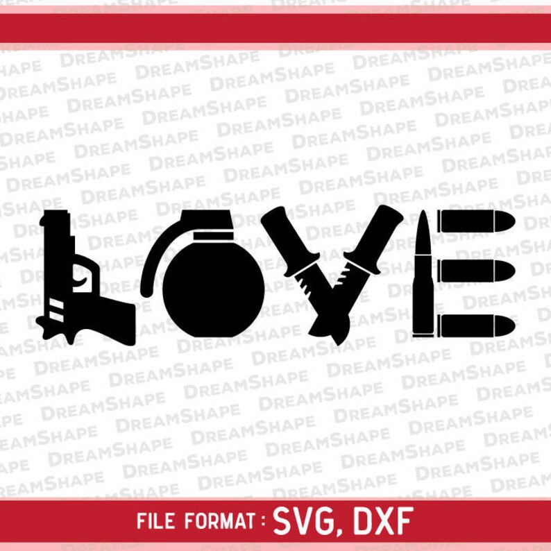 Free Free 99 Love Gun Svg SVG PNG EPS DXF File