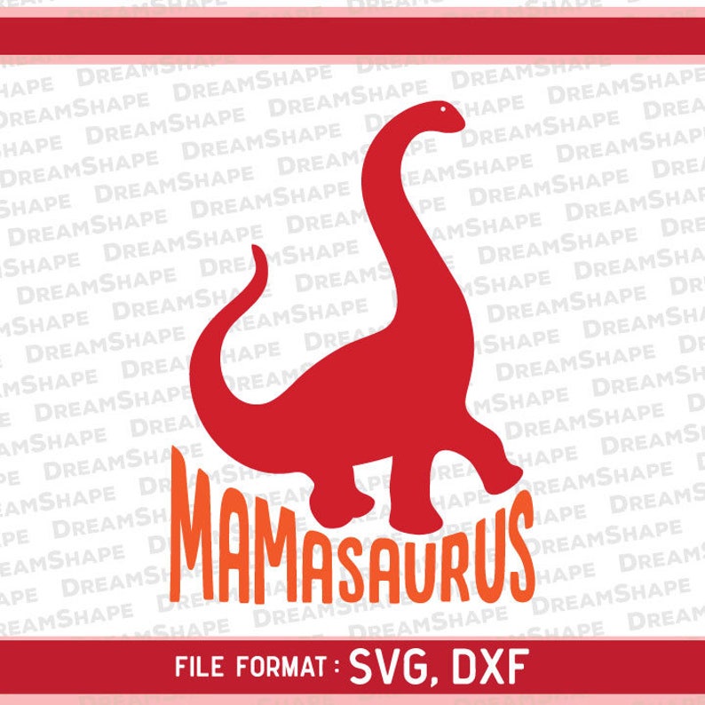 Download Dinosaur Mamasaurus SVG Cut Files Apatosaurus Dinosaurs ...