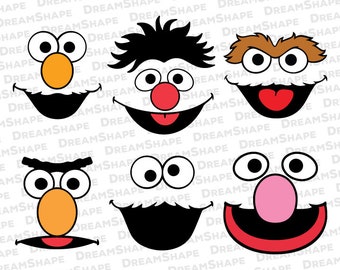 Download Cookie monster svg | Etsy