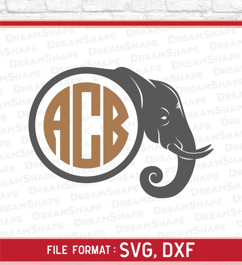 Free Free 288 Elephant Monogram Svg SVG PNG EPS DXF File