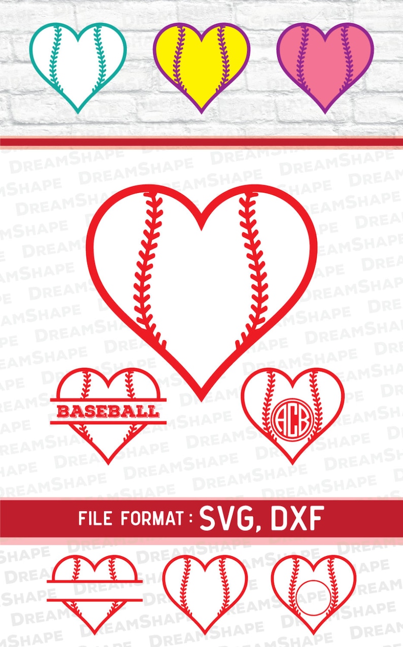 Download Love Baseball SVG Cut Files Vinyl Cutters Monogram Cricut ...