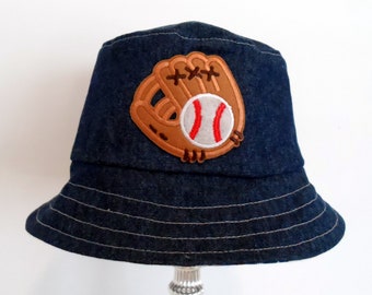 Bucket Hat / Sun Hat / Reversible Sun Hat / Baby Sun Hat / Toddler Sun Hat / Boys Sun Hat / Baby Boy/ Sports Hat/ Fishing Hat/Handmade