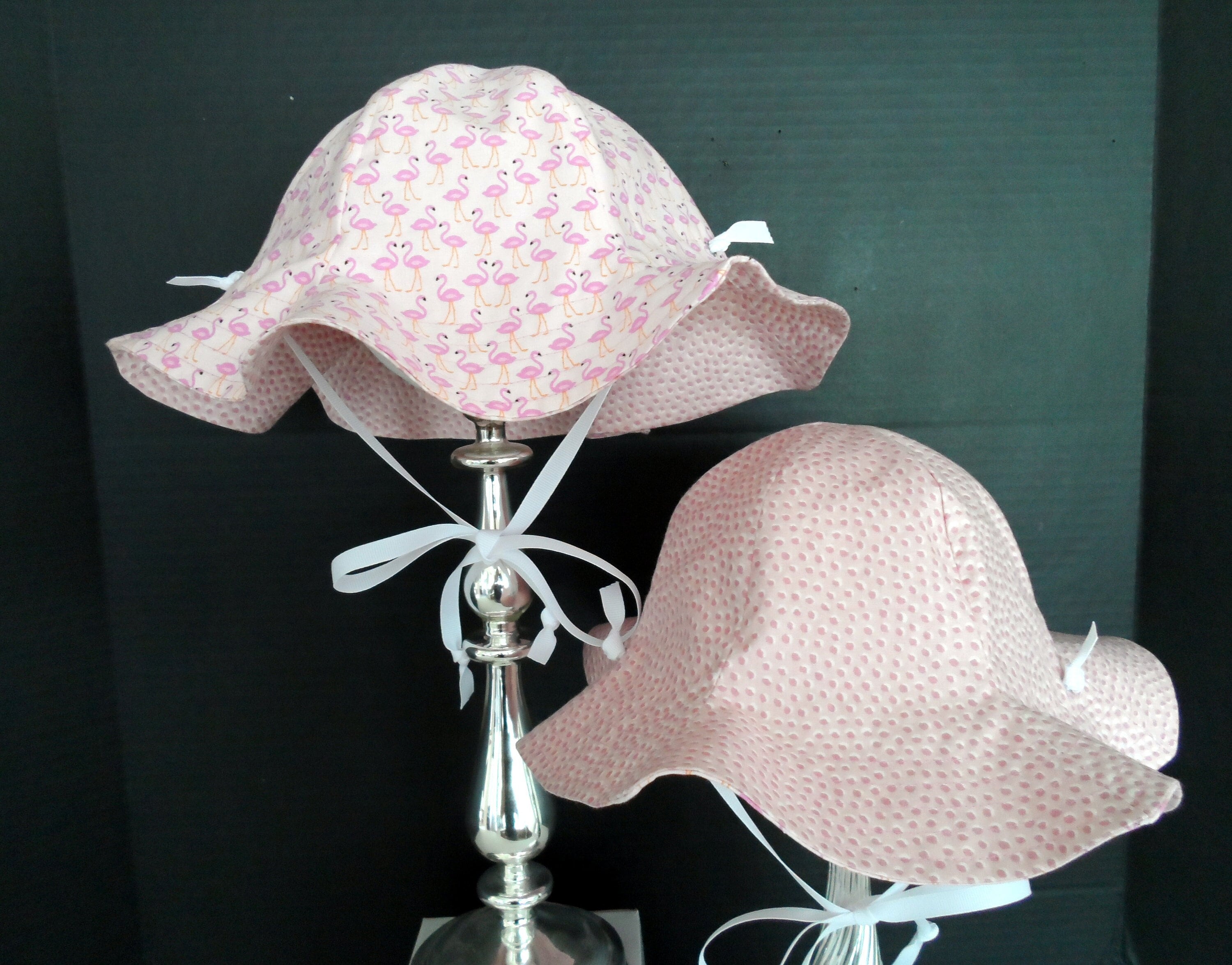 Densley Floppy Wide Brim Hat Straw Sun Protection Amazing Flamingo Embroidered Flamingo Straw Hat - Etsy main image 2