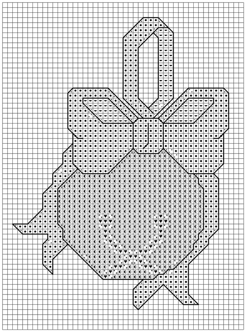 Christmas Bell 3x4 inch cross stitch pattern | Etsy