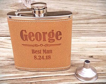 Personalized Flasks, Customized Flasks, Personalized Gifts, Wedding Gifts, Wedding Party Gifts, Groomsmen Gifts, Ushers, Fathers Gifts